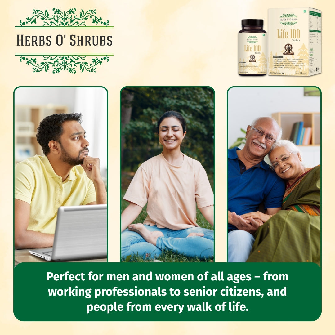 Energy & Anti-Aging Vegan Supplement | 60 Plant-based Tablets| With CoQ10, Ashwagandha, Spirulina, Resveratrol & L-Carnitine | Boosts Vitality & Immunity