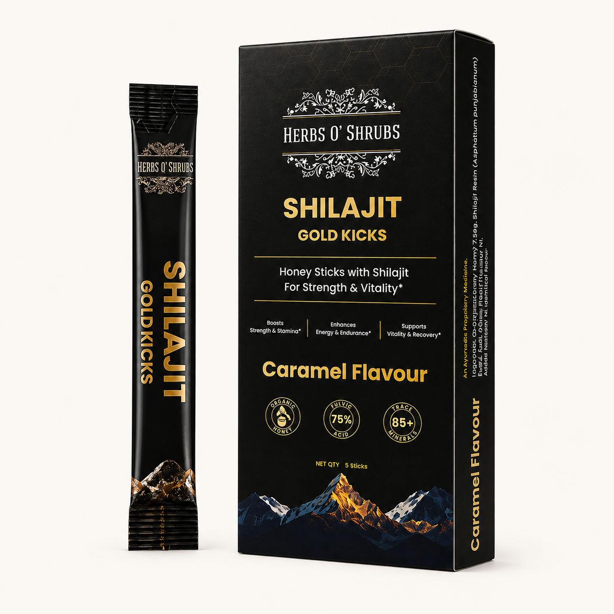Shilajit Gold Kicks Trial - Pack of 5 Kicks