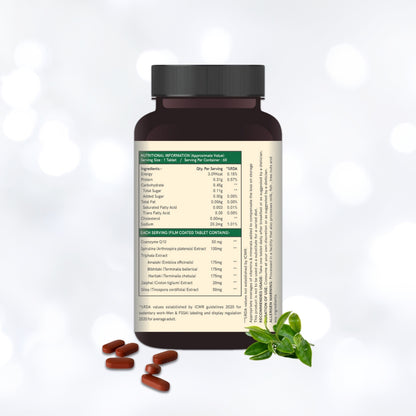 GutSort: Ayurvedic Digestion & Gut Health Supplement (60 Vegan Tablets)