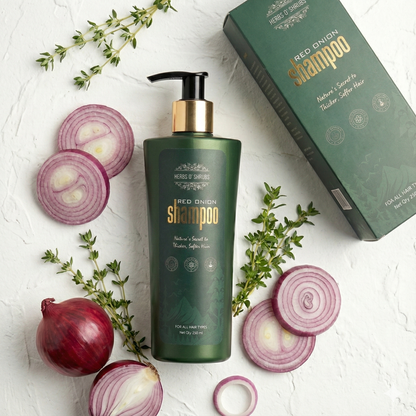 Onion Strength & Shine Shampoo — Advanced Hair Fall Control + Scalp Revitalizer