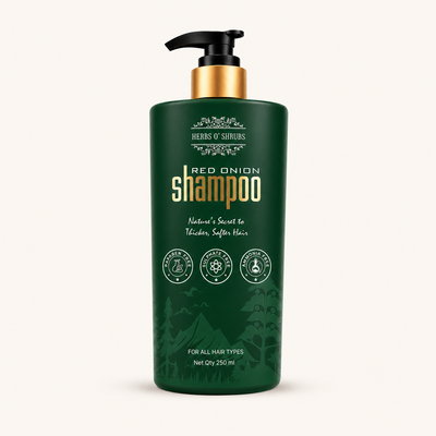 Onion Strength & Shine Shampoo — Advanced Hair Fall Control + Scalp Revitalizer