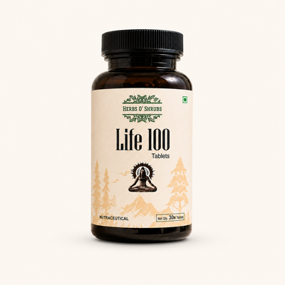 Life-100: Ayurvedic Daily Energy & Vitality Supplement