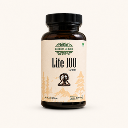 Life-100: Ayurvedic Daily Energy & Vitality Supplement