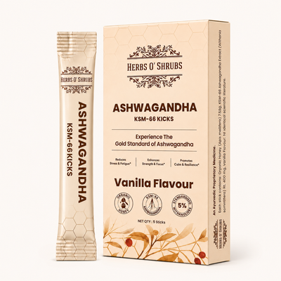 Ashwagandha KSM-66 Trial - Pack of 5 Kicks