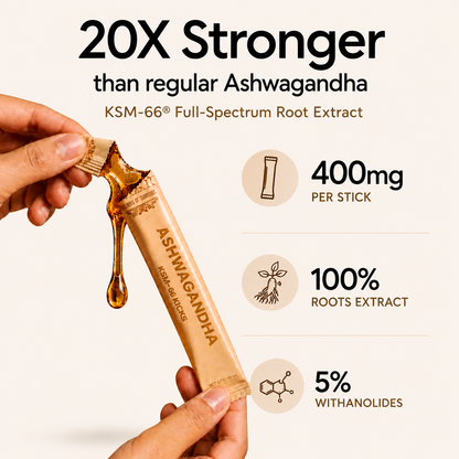 Ashwagandha KSM-66 Trial - Pack of 5 Kicks