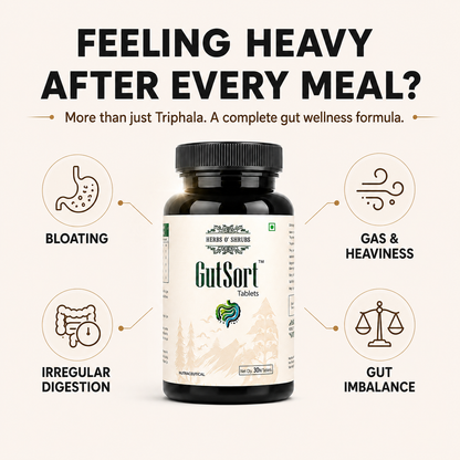 GutSort: Ayurvedic Digestion & Gut Health Supplement