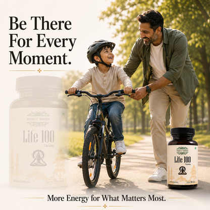Life-100: Ayurvedic Daily Energy & Vitality Supplement