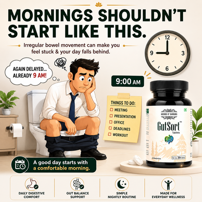 GutSort: Ayurvedic Digestion & Gut Health Supplement