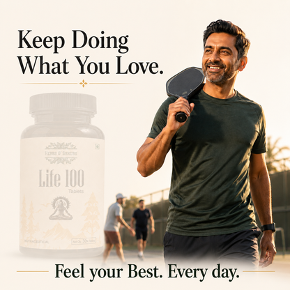 Life-100: Ayurvedic Daily Energy & Vitality Supplement