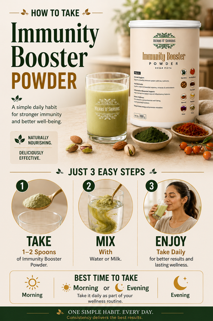 Immunity Booster Powder - Vegan & Natural Energy Support
