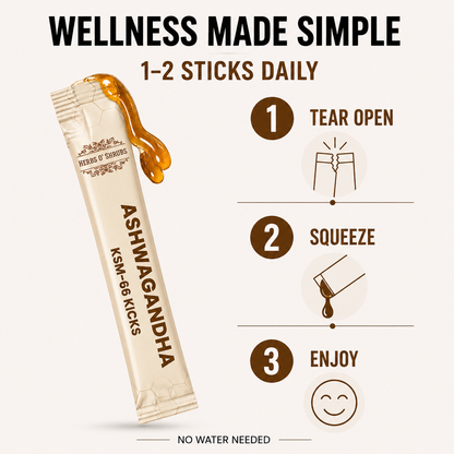 Ashwagandha KSM-66 Trial - Pack of 5 Kicks