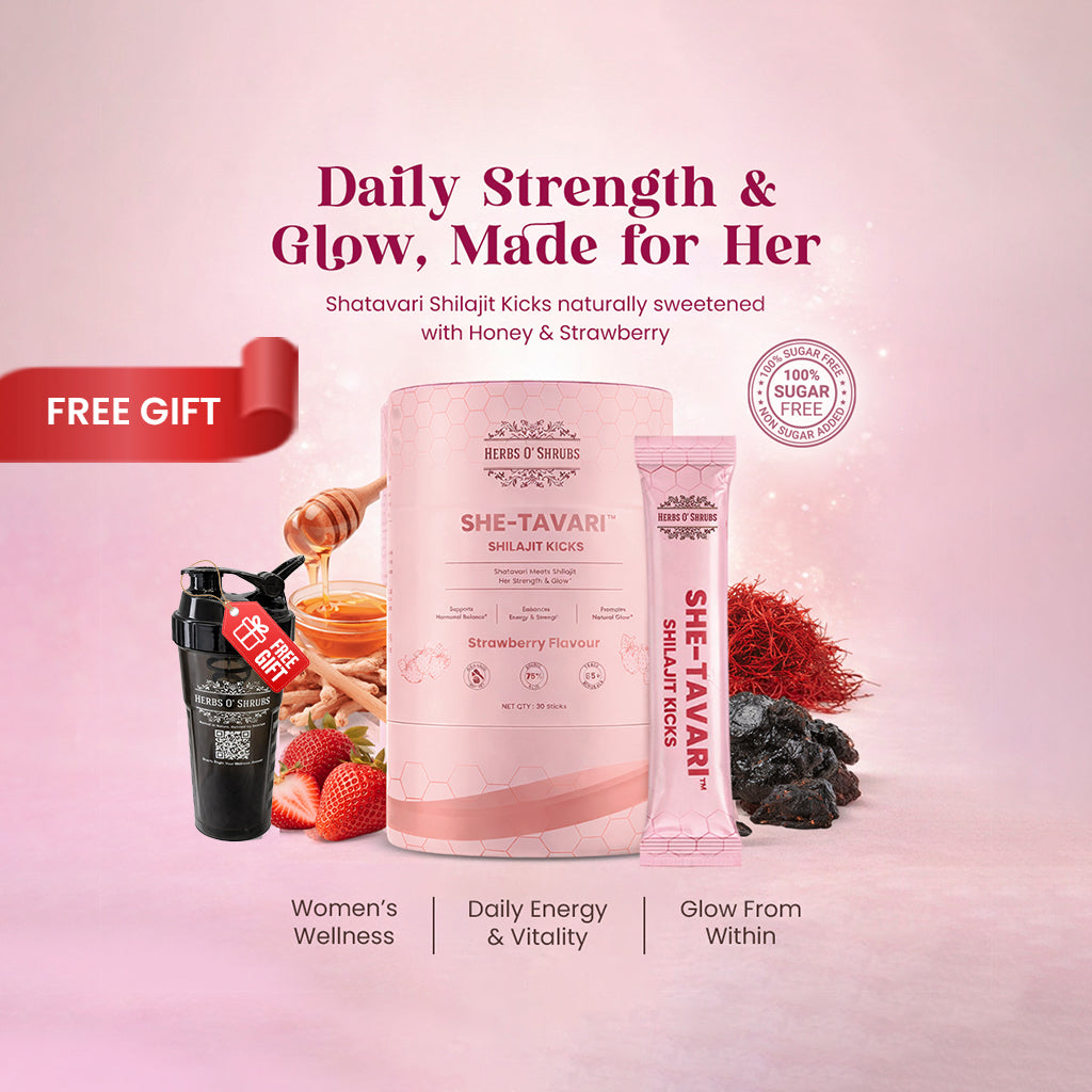 She-Tavari Shilajit Kicks + Free Shaker