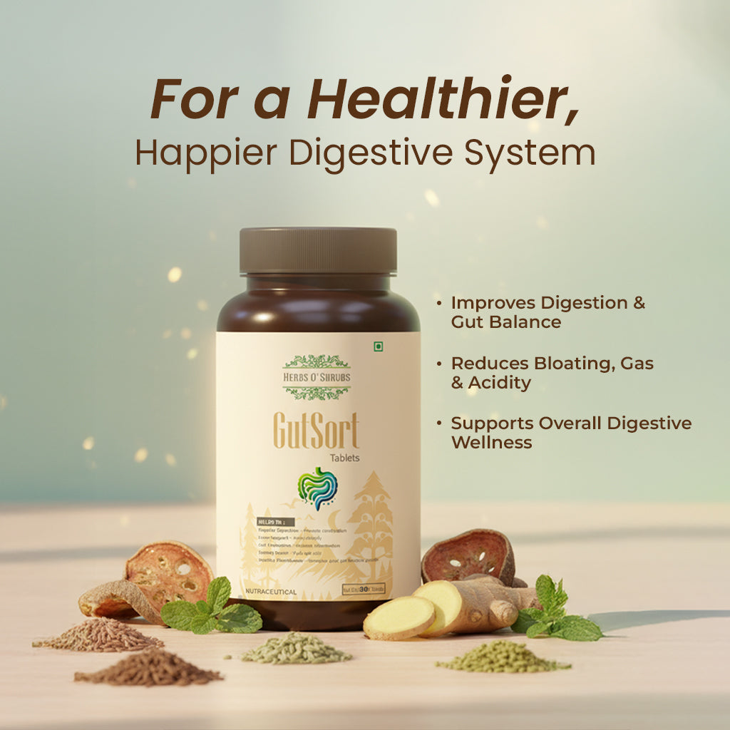GutSort: Ayurvedic Digestion & Gut Health Supplement